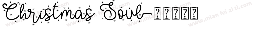 Christmas Soul字体转换